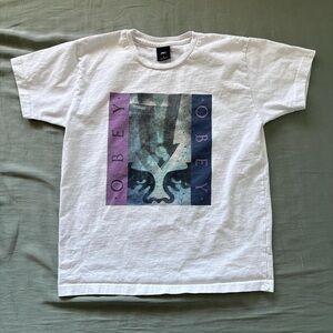 Obey Graphic T-Shirt in White
